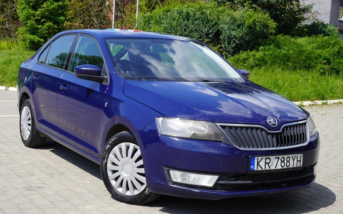 Skoda RAPID cena 12500 przebieg: 290000, rok produkcji 2014 z Katowice małe 277